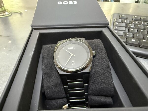 Hugo Boss 1513994  Quarz  Analoguhr  | mit Originalverpackung wasserdicht bis 5 bar | Zustand: Wie Neu – Bild 3