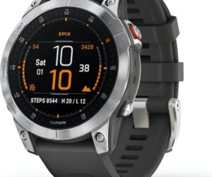 Garmin epix 2 slate steel  | mit Originalverpackung 47x14.5mm  rahme hat leichte kratze  | Zustand: Gut