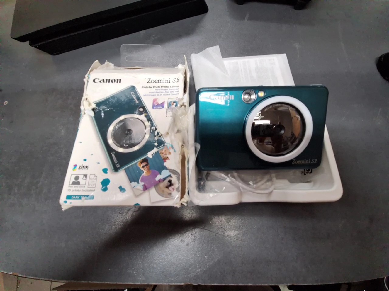 Canon Zoemini S2 Aquamarin | mit Originalverpackung zerrißen | Zustand: Sehr Gut – Bild 2