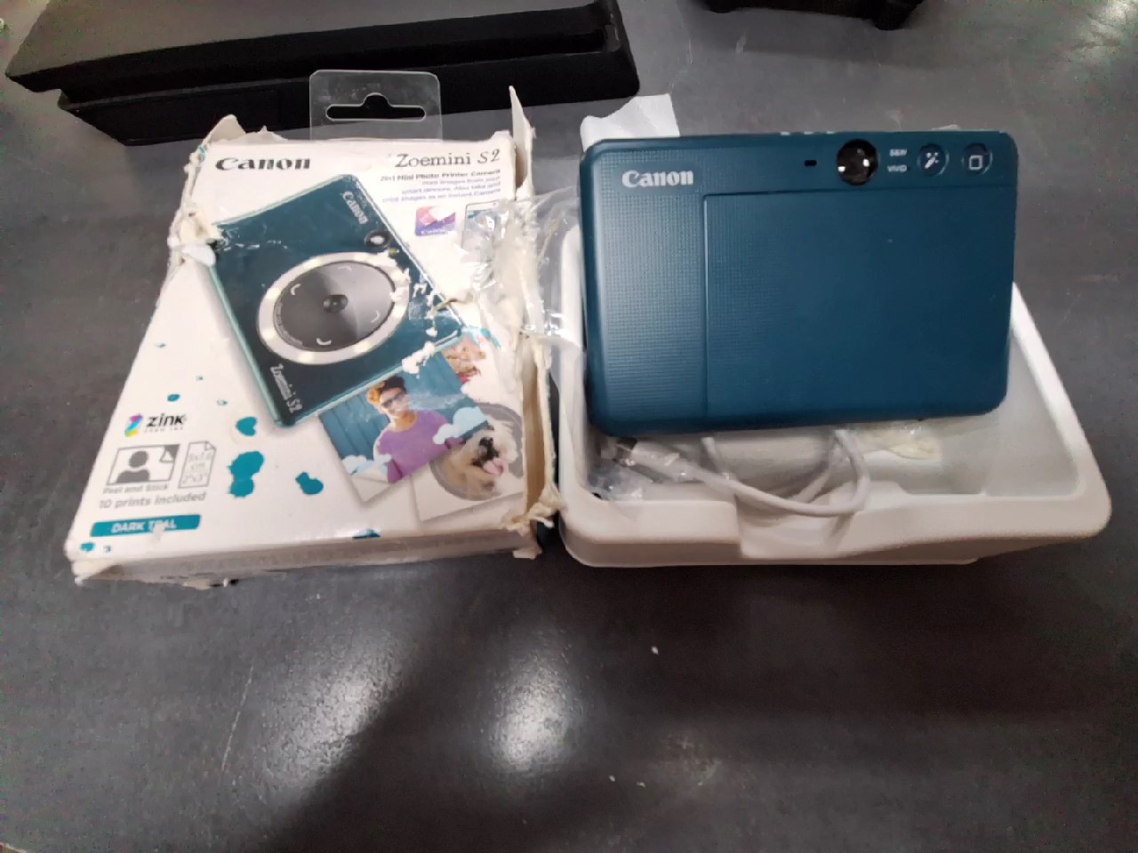 Canon Zoemini S2 Aquamarin | mit Originalverpackung zerrißen | Zustand: Sehr Gut – Bild 3