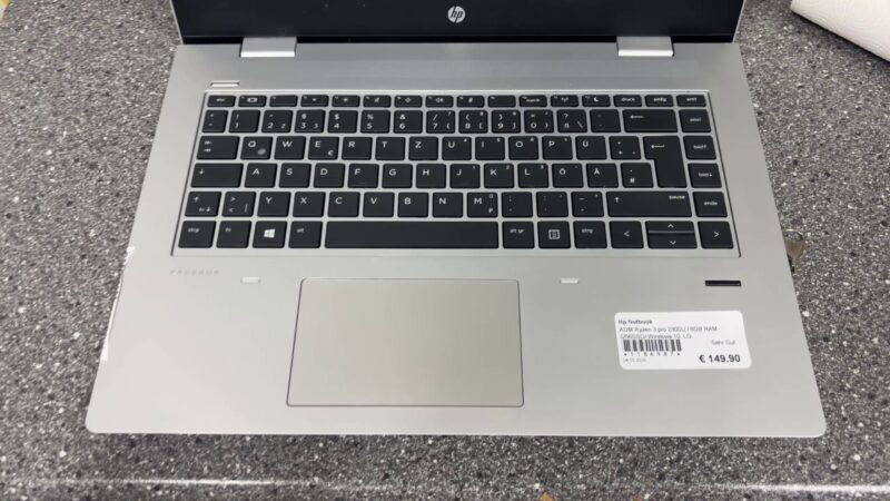 Hp Probook 645 g4 | Ryzen 3 Pro 2300U |  8GB RAM |  256SSD |  Windows 10 |  Ladegerät  | Zustand: Sehr Gut – Bild 2
