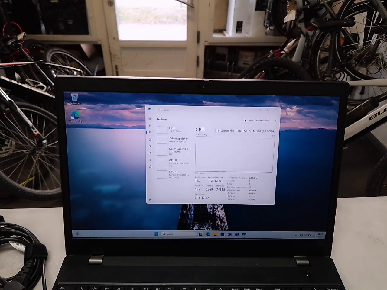 Lenovo Thinkpad P15v G2 | i7-11800H | 32GB 3200MHz RAM | 512GB SSD
Nvidia RTX A2000 | Zustand: Sehr Gut – Bild 4