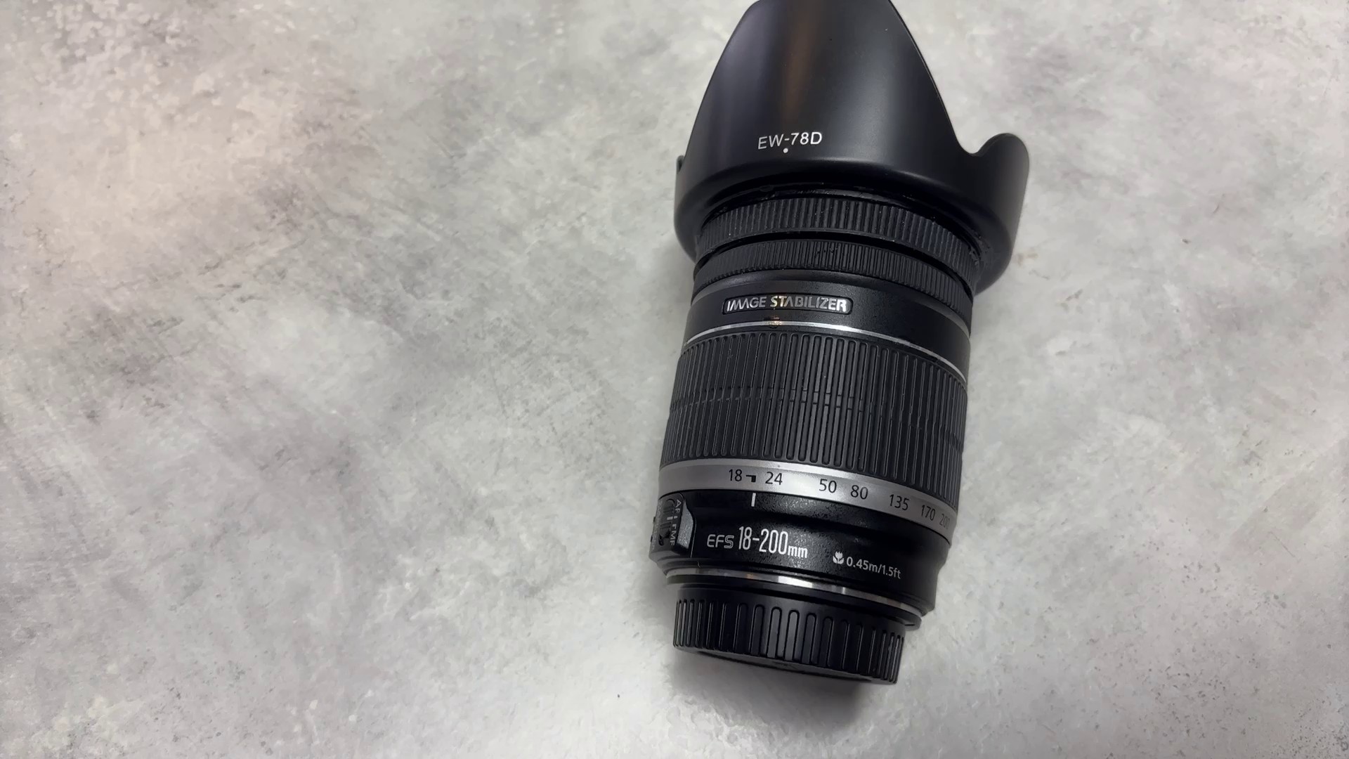 Canon Efs 18-200 1:3.5-5.6 Is Objektiv | Zustand: Sehr Gut – Bild 3