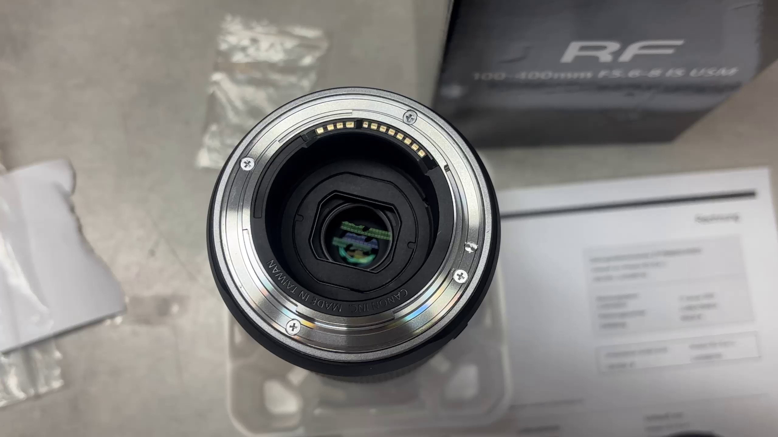 Canon Rf 100-400mm F5.6- IS USM Objektiv | mit Originalverpackung | org. Rechnung | Zustand: Sehr Gut – Bild 2