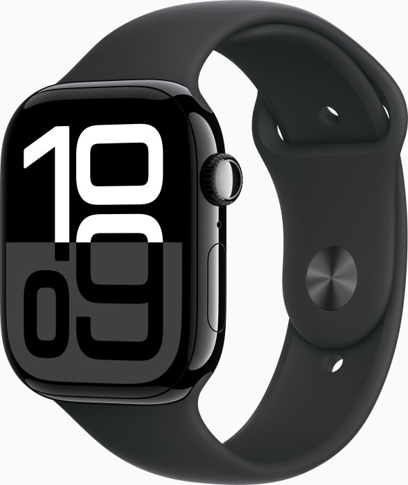 Apple Watch Series 10 (gps) 46mm Aluminium Diamantschwarz | Zustand: Sehr Gut