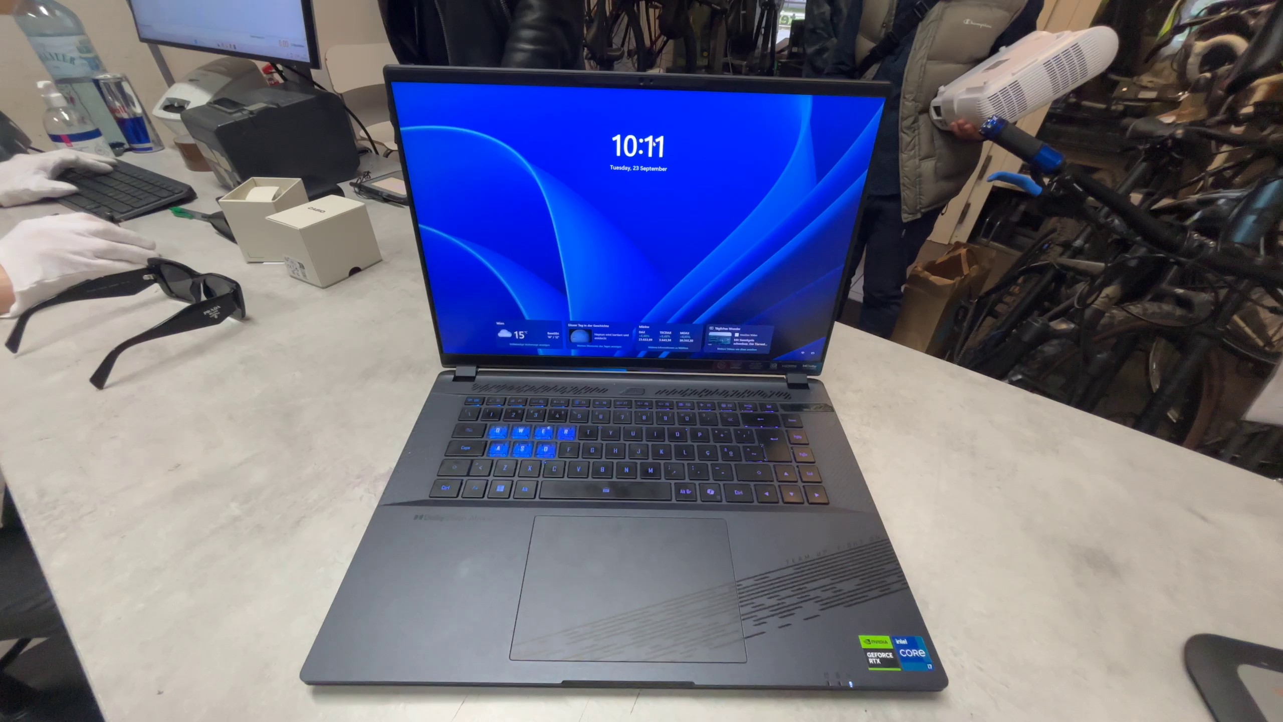 Aorus Be200ngw 13the Gen | Core 17-13650HX | 32GB RAM | 1TB SSD | RTX 4070 | Zustand: Sehr Gut – Bild 5