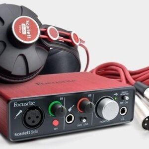 Focusrite Scarlett Solo Studio 2nd Gen | mit Originalverpackung | Zustand: Wie Neu
