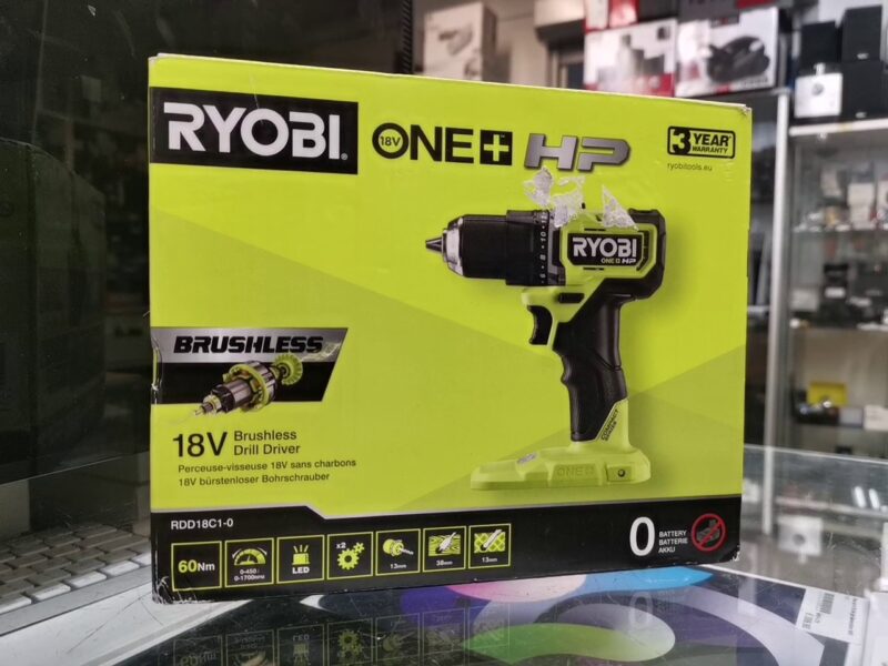 Ryobi One+ Hp Brushless Akku-bohrschrauber 60 Nm 18 V | mit Originalverpackung  | Zustand: Neu – Bild 2