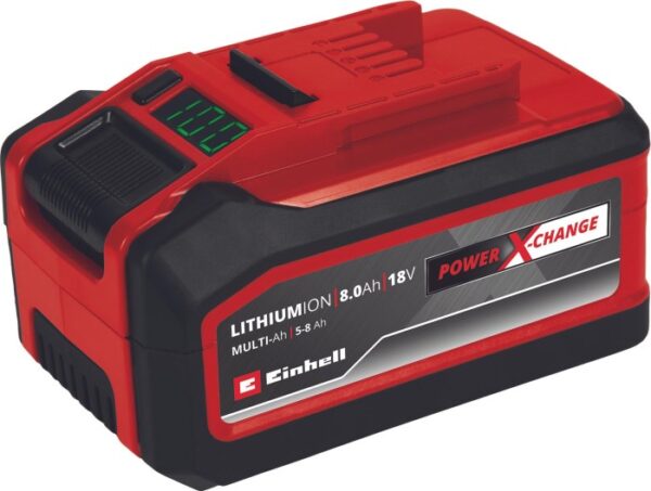 Einhell Power X-change Plus Multi-ah Werkzeug-akku 18v, 8.0/5.0ah | mit Originalverpackung  | Zustand: Neu