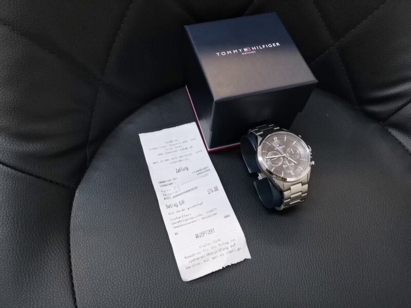 Tomy Hilfiger  Uhr  | mit Originalverpackung mit rechung  | Zustand: Gut – Bild 2