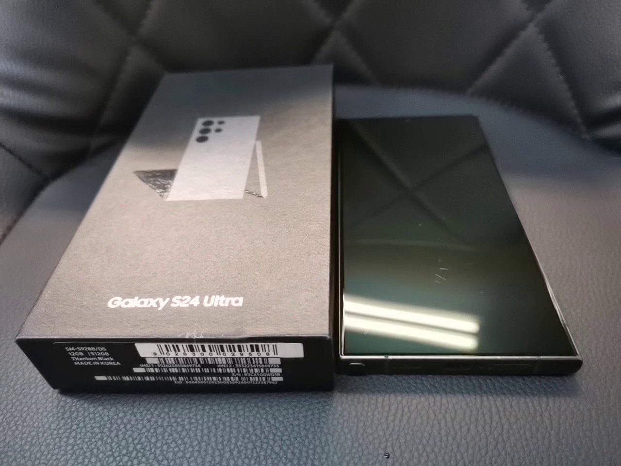 Samsung Galaxy S24 Ultra 512GB | mit Originalverpackung Kleine Kratze auf display | | SimLock: Frei | Zustand: Gut | Farbe: schwarz – Bild 7