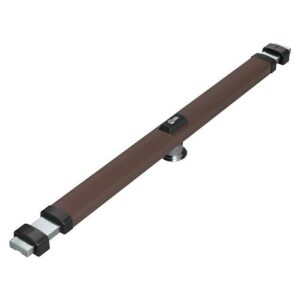 Abus Panzerriegel PR 2600 (Braun, DIN Anschlag: Universell einsetzbar) | mit Originalverpackung | Zustand: Wie Neu