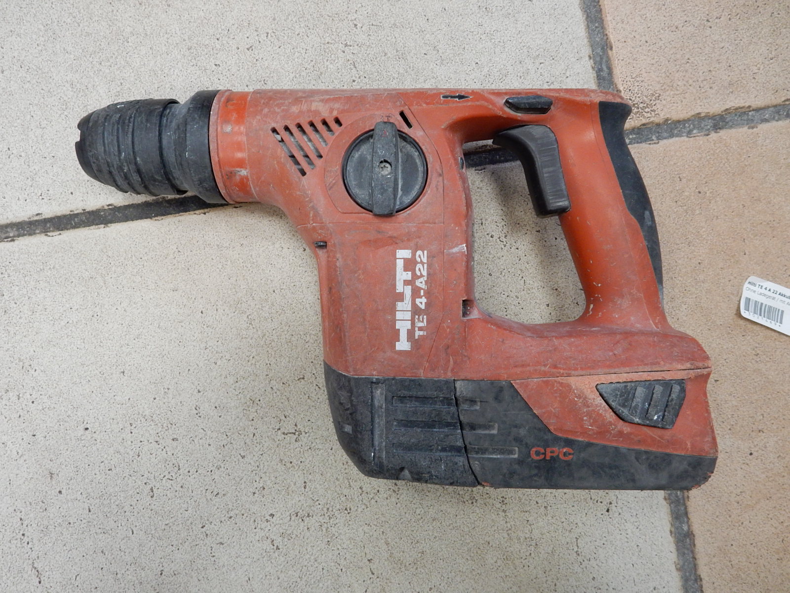 Hilti TE 4 A 22 Akkubohrhammer | Ohne Ladegerät  |  mit Akku | Zustand: Gut – Bild 2