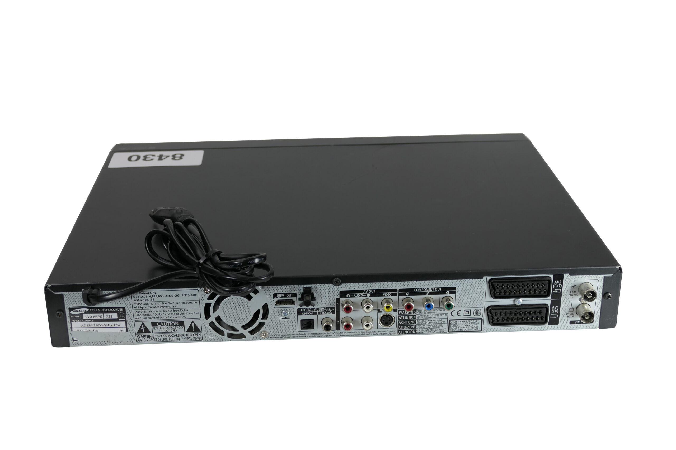 Samsung Dvd-hr757 Dvd Recorder | mit Fernbedienung | | Zustand: Sehr Gut – Bild 2