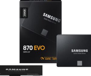 Samsung Ssd 870 Evo 250gb, 2.5" / Sata 6gb/s | mit Originalverpackung | Zustand: Neu