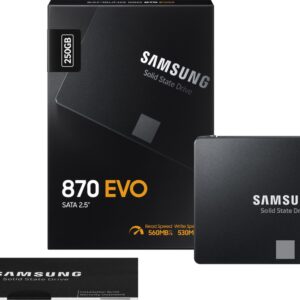 Samsung Ssd 870 Evo 250gb, 2.5" / Sata 6gb/s | mit Originalverpackung | Zustand: Neu