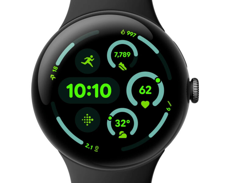 Google Pixel Watch  (wi-fi) 41mm Matte Black  | Zustand: Sehr Gut