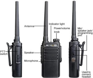 Retevis Rt667 4x Set  Walkie Talkie | Zustand: Sehr Gut