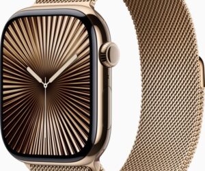 Apple Watch Series 10 (gps + Cellular) 46mm Titan Gold Mit Milanaise-armband S/m Gold | mit Originalverpackung | Zustand: Wie Neu