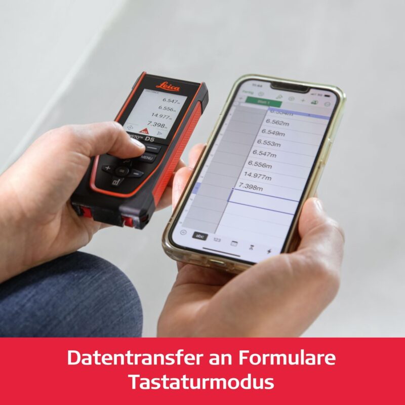 Leica Disto D5 - Professioneller Laser Entfernungsmesser Mit Bluetooth  | mit Originalverpackung | Zustand: Neu – Bild 2