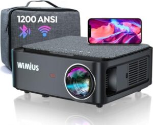 Wimius Led Projector K1 | mit Fernbedienung |  | Zustand: Sehr Gut