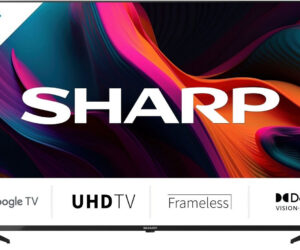Sharp 4K Ultra HD Google TV 55GL4260E | Mit Verpackung  |  Fernbedienung  | Zustand: Sehr Gut