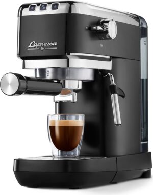 Tchibo Siebträger Lapressa Espressomaschine Schwarz | Neu | Versiegelt mit Rechnung von unserem geschäft | Zustand: Neu