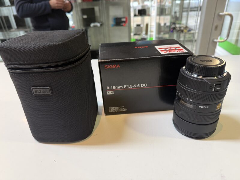 Sigma Af 8-16mm 4.5-5.6 Dc Hsm Für Canon Ef | Mit Verpackung | Zustand: Sehr Gut – Bild 2