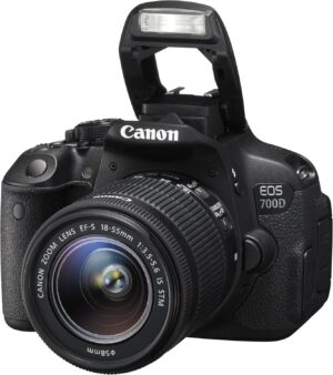 Canon Eos 700d | Mit Objektiv 15-55mm | 1Akku+ Ladegerät | Zustand: Sehr Gut