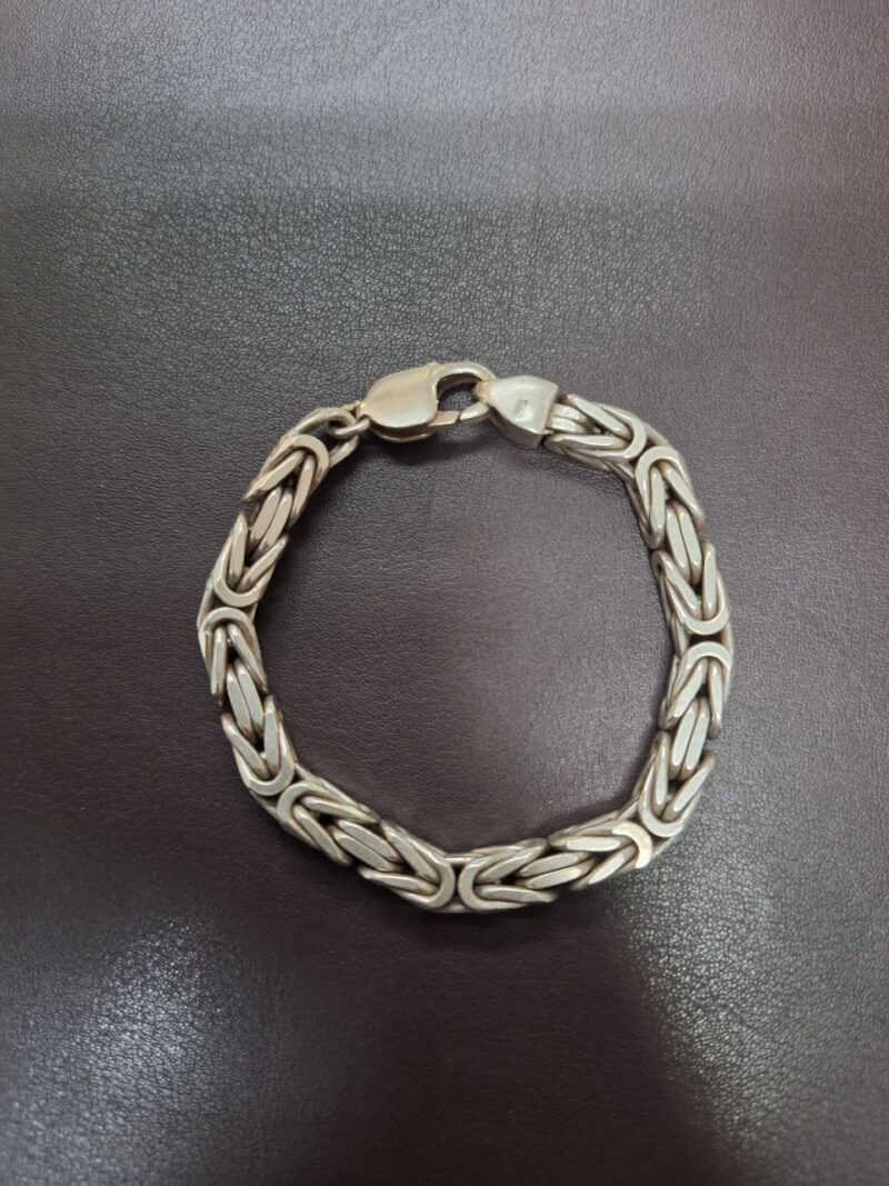 Königsrmband 39,5G Silber 925 | ca. 18 |5cm | Zustand: Gut – Bild 2