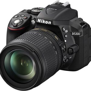 Nikon D5300 24.2 Mp DSLR Kamera | mit Nikon AF-S DX 18-105mm 3.5-5.6 G ED VR (manuell Modus auf Objektiv funktioniert nicht) mit 2 Akkus+Ladegerät | Zustand: Sehr Gut