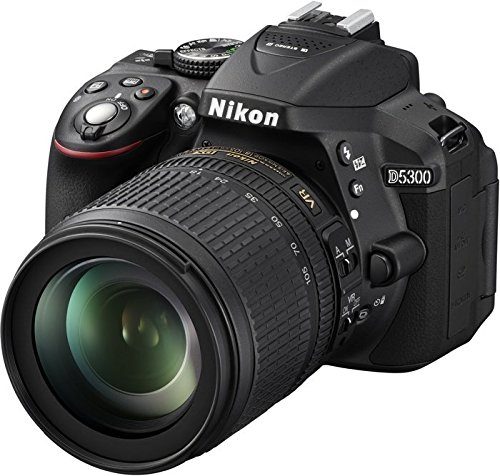 Nikon D5300 24.2 Mp DSLR Kamera | mit Nikon AF-S DX 18-105mm 3.5-5.6 G ED VR (manuell Modus auf Objektiv funktioniert nicht) mit 2 Akkus+Ladegerät | Zustand: Sehr Gut
