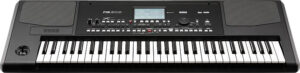 Korg Pa300 Keyboard | Ladegerät Tasche SCHWARZ mit pedale mastervolume gebrohen ersten klape gekleben | Zustand: Gut