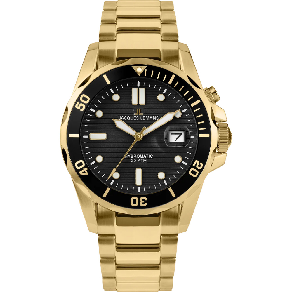 Jacques Lemans Hybromatic 1-2170 | mit Originalverpackung | mit org. Rechnung(399¬ ) von 02.04.2025 | Zustand: Sehr Gut