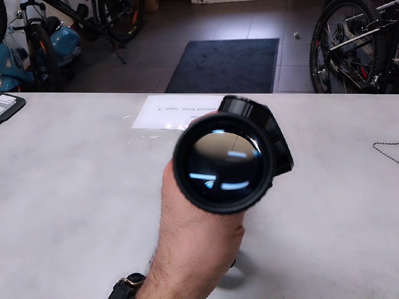Bushnell Trophy 6-24x56E, Zielfernrohr mit 56mm Objektiv, beleuchtetem Absehen, Seitenfokus, inkl. Montage und Schutzkappen. | Zustand: Gut – Bild 4