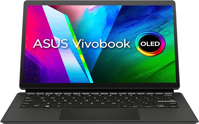 ASUS Vivobook 13 Slate OLED T3300K, 13.3" FHD OLED 2-in-1, Pentium Silver N6000, 4GB RAM, Windows 10 Home, QWERTZ Tastatur | Zustand: Sehr Gut