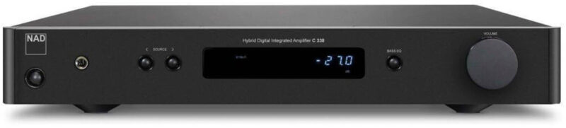 NAD C338, HybridDigital Vollverstärker, 2x 50W, Chromecast built-in, Bluetooth, MM Phono-Eingang, Subwoofer Out. | Zustand: Gut