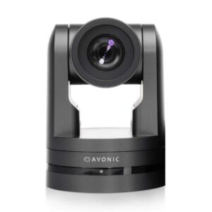 Avonic AV-CM70-IP-B PTZ Kamera, 20x Zoom, Schwarz, inkl. Fernbedienung & Kabel | Zustand: Sehr Gut
