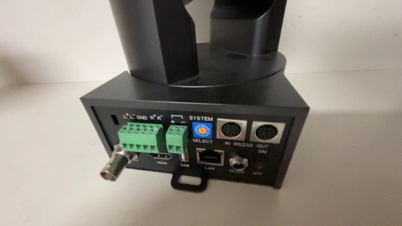 Avonic AV-CM70-IP-B PTZ Kamera Full HD, 20x Zoom, inkl. Fernbedienung. | Zustand: Sehr Gut – Bild 5