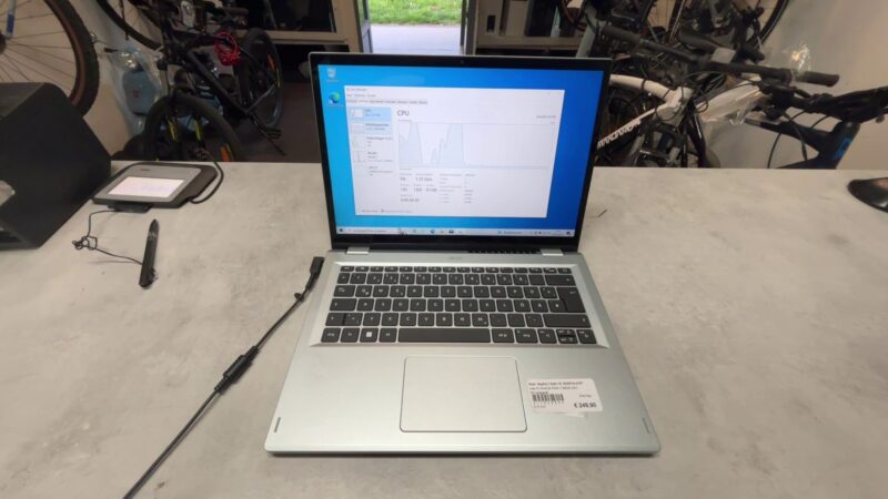 Acer  Aspire 3 Spin 14  A3SP14-31PT | intel N100 | 4GB RAM  | 128GB SSD
Mit ladegerät   | Zustand: Wie Neu – Bild 2