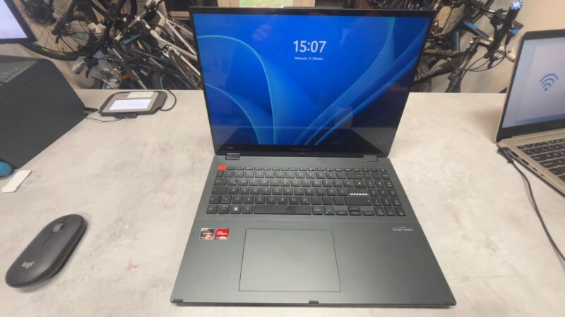 Asus Viviobook S 16 Flip  | mit Ladegerät  |  Ryzen 7 7730U  |  16GB RAM DDR4-3200   |  512GB SSD  |  Windows 11 Home  | Zustand: Gut – Bild 2