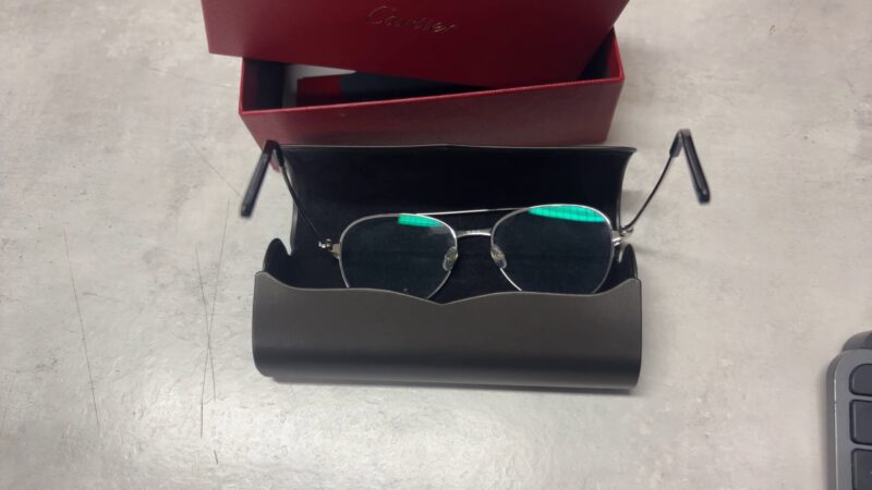 Cartier Ct03070 Brille | Tasche +Box | Zustand: Sehr Gut – Bild 3