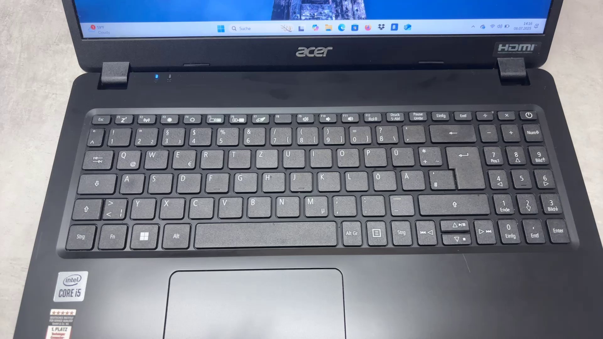 Acer Extensa 15 N19C1 | i5-1035G1 | 8GB RAM | 512GB SSD Windows 11 Pro | Ladegerät | Zustand: Sehr Gut – Bild 3