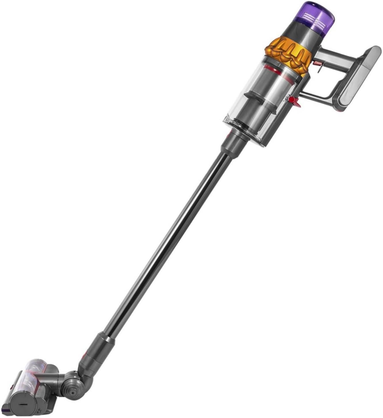 Dyson V15 Detect, Leistungsstarker Akkustaubsauger mit Ladegerät und 4 Zubehör-Aufsätzen. | Zustand: Gut