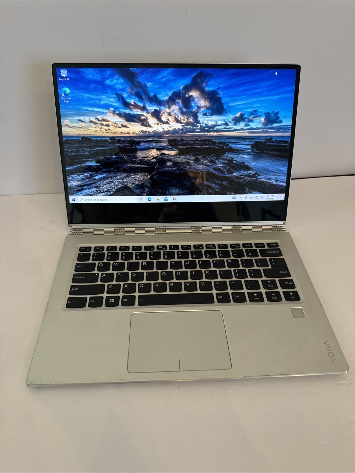 Lenovo Yoga 910-13IKB, i7-7500U | 16GB RAM | 512GB SSD | 13.9" Touch 2-in-1 | QWERTZ | Zustand: Gut – Bild 2