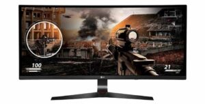 LG 34UC79G, 34 Zoll, 144Hz, 21:9 Ultrawide, IPS Panel, FreeSync, 2560x1080 Auflösung. | Zustand: Gut