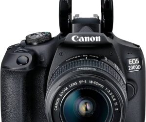 Canon EOS 2000D Kit, Inkl. EF-S 18-55mm IS II Objektiv, Ladegerät und Original Tasche. Ideal für Einsteiger. | Zustand: Sehr Gut