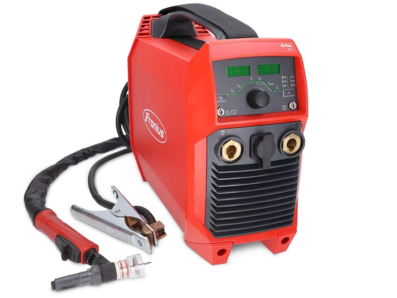 Fronius Artis 210 EF, WIG | Elektroden-Inverter-Schweißgerät, 210 A, DC, gasgekühlt, robustes Gehäuse. | Zustand: Sehr Gut