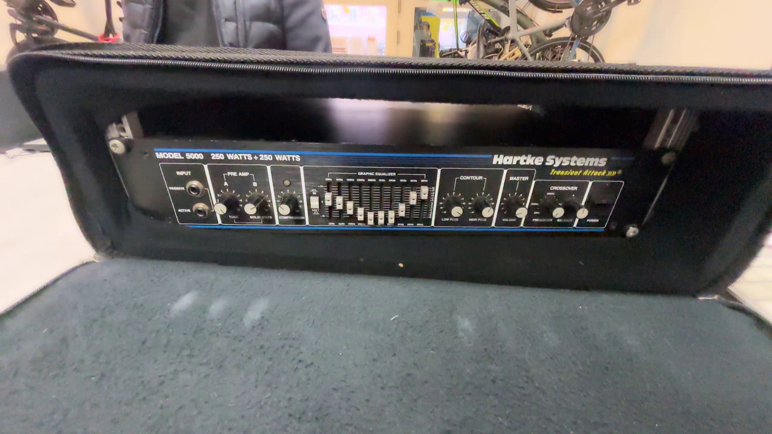 Hartke 5000 Bass Amp Head, Zustand: Gut – Bild 2