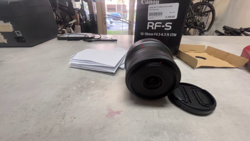 Canon RF-S 10-18mm IS STM, Ultraweitwinkel Zoom, Neuwertig, mit Originalverpackung & Rechnung. | Zustand: Sehr Gut – Bild 2